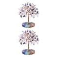thumbnail image 3 of Cateissary Exquisitos cristales curativos, piedras, colgante de árbol, elegantes acentos para el hogar, piedras de cristal, adorno de árbol Type7 NO7, 3 of 6