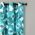 thumbnail image 3 of Lush Decor Julie Floral Window Panels Blackout - Blue/Navy - 84 x 38, 3 of 11