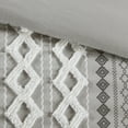 thumbnail image 3 of Full/Queen Cotton Printed Duvet Cover Set with Chenille, 3 of 4