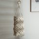 thumbnail image 4 of BEADCEST Pantalla De De Macramé Beige Con Bohemio Y Borlas Para Lámparas Colgantes, 4 of 7