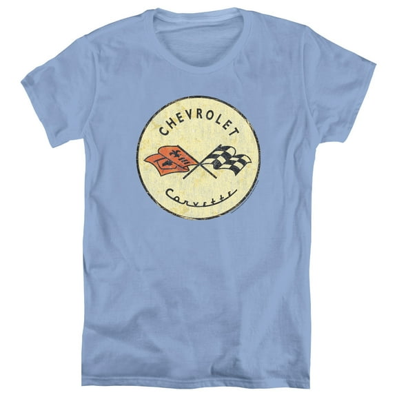 Chevrolet Old Vette S/S Women's T-Shirt Carolina Blue