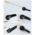 thumbnail image 4 of Toilet Flush Handle Replacement Lever Side Mount Toilet Flush Lever Toilet Tank HandleFront Side Mount With Flapper Chain, 4 of 7