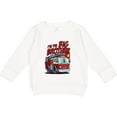 thumbnail image 2 of Inktastic Big Brother Fire Truck Toddler Sweatshirt, 2 of 4