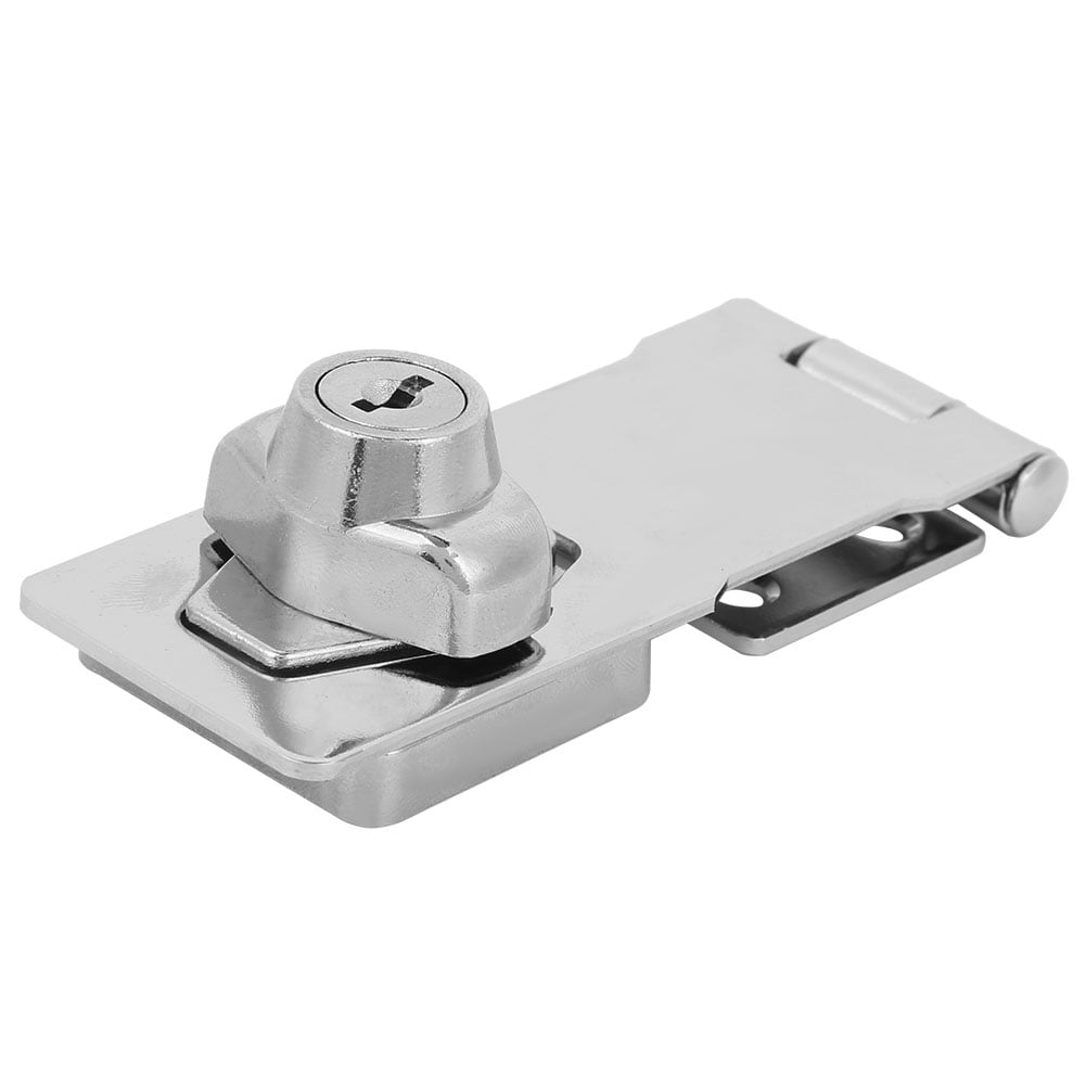 Leyeet Household Zinc Alloy Drawer Keyed Hasp Safety Locks Hardware for Furniture Cabinet Closet Leyeet Household Zinc Alloy Drawer Keyed Hasp Safety Locks Hardware for Furniture Cabinet Closet