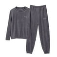 thumbnail image 6 of Women's Pajama Sets Long Sleeve Sleepwear Loungewear Warm Suit For Winter Coral Velvet 2025 New Thickened Plus Velvet Large Size Casual Wearable Home Clothes Plus Size Womens Clothing, 6 of 9