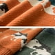 thumbnail image 5 of Jersey Flygo de punto extragrande Harajuku para hombre, color naranja, 5 of 7
