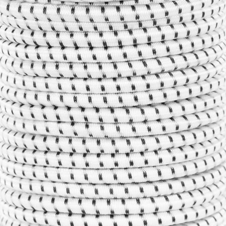 

Paracord Planet Elastic Shock Absorbent True-Quality Standard Bungee Cord – Available in 1/8 3/16 1/4 5/16 3/8 and 1/2 Inch Diameters – Great for Use in Work Utility Art Crafts and Repairs