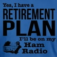 thumbnail image 3 of CafePress - Ham Radio Retirement Plan Men's Classic T Shirt - Men's Fitted T-Shirt, 3 of 4