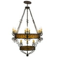thumbnail image 3 of Meyda Tiffany 165159 Isabo 24 Light 48" Wide Taper Candle Style Chandelier - Antique, 3 of 6