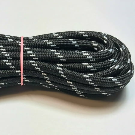 

5MM Thick Heavy Duty Round Boot Laces Shoelaces replacements strings for Hiking Walking Construction Safety Work Boots Shoes