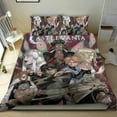 thumbnail image 1 of Castlevania Conjunto de sábanas temático, trío de piezas, cómodo y amigable con la piel, diseño único, regalo de decoración para el hogar para familiares, amigos y fans,173cm *218cm, 1 of 6
