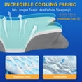 thumbnail image 2 of GTNSHUAI Cervical Pillow for Neck Pain Relief, Adjustable Orthopedic Memory Foam Bed Pillows with Cooling Case, 2 of 7