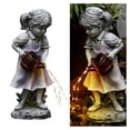 thumbnail image 4 of Solar Patio Lights Solar Kettle Statue Garden Light Resin Figurine for Yard Patio Decor House Decor, 4 of 5