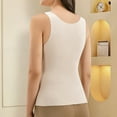 thumbnail image 6 of Abomasnow Women Shapewear Tank Top Tummy Control Compression Tank Crew Neck Camisole Seamless Body Shaper Cami Tops, 6 of 7