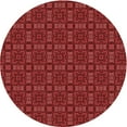 thumbnail image 1 of Ahgly Company Indoor Square Patterned Lava Red Area Rugs, 3' Square, 1 of 6