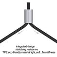 thumbnail image 3 of Headphone Y Splitter[3-Pack] Mic and Audio Combo Adapter Female to Male 3.5mm PC Extension Cable, 3 of 5