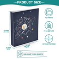 thumbnail image 3 of FORMRS 3 Ring Binder with Pockets 1.5" D-Rings Clip Board 200 Sheets Capacity, White Planet, 3 of 8