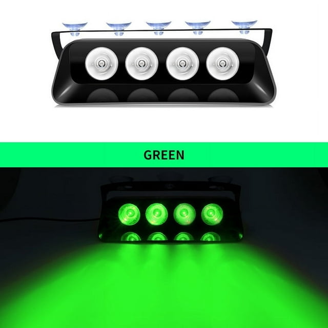 Bargain Qaailabf Suction Cup Flashing Light Automotive LED Front Gear Suction Cup Flashing Light Shovel Light Road Light Strobe Light Security Light