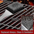 thumbnail image 2 of 4 Pack Grill Brush Replacement Heads, Cordless Universal Fit for Most Grills, Interchangeable Bristle Heads, 2 of 5
