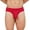Red, variant on Men's Obviously F04-1A EliteMan AnatoMAX Hipster Brief (Black XL)