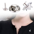 thumbnail image 4 of Brooch Clasp,100Pcs/Set Brooch Clasp Tie Jewelry Findings DIY Accessory Top Tier Quality, 4 of 8
