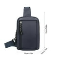 thumbnail image 3 of hengsof Mini Sling Bag Men Women Small Water Proof Crossbody Bag Casual Phone Chest Bag For Travelling Hiking, 3 of 6