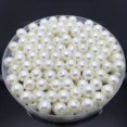 thumbnail image 4 of Perlas de imitación de color blanco marfil de 4 mm a 20 mm, espaciador de perlas redondas, cuentas sueltas para hacer joyas, collares, pulseras, pendientes, accesorios, 4 of 5