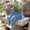 B, variant on Sales Today Clearance! Courtyard Flower Pots Jeans Flower Pots Courtyard Decoration Resin Crafts Ornamental Items Flower Pots Courtyard Decoration Sculpture Deals of The Day Clearance!