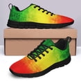 thumbnail image 4 of Rasta Shoes Men Women Reggae Sneakers Breathable Casual Sport Tennis Running Shoes Black Size 10, 4 of 5