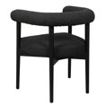 thumbnail image 4 of TOV Furniture Spara Black Boucle Dining Chair, 4 of 7