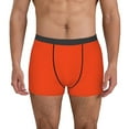thumbnail image 7 of Kll Orange Men'S Cotton Boxer Briefs Underwear-Small, 7 of 7