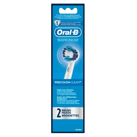 Oral-B Precision Clean Replacement Electric Toothbrush Head, 2 (Best Oral B Toothbrush Head)