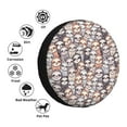 thumbnail image 4 of Fotbe Watercolor cute slow loris Pattern Spare Tire Cover Thickening Universal Fit for Jeep, Trailer, RV, SUV, Truck, Tough Tire Wheel Soft Cover-16 inch, 4 of 6