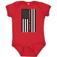 thumbnail image 3 of Inktastic Firefighter Daddy Flag Boys or Girls Baby Bodysuit, 3 of 5