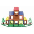 thumbnail image 2 of Magformers Log Cabin 87 Construction Toy Set, 2 of 8