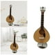 thumbnail image 4 of Mini modelo de guitarra de Guitarra portuguesa Instrumentos musicales en miniatura Adornos con soporte con caja Oficina en hogar Regalos de - Natural CUTICAT Decoraciones de instrumentos, 4 of 7