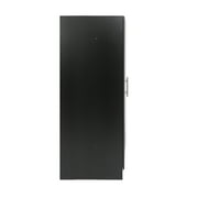 Prepac Elite Armoire Armoir Wardrobe Closet - Black 32W x 35H x 20D Cabinet for Functional Clothes Storage with Hanging Rail - BEW-3264