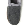 thumbnail image 6 of Dearfoms Cozy Comfort Men's Felt Moc Toe Boot Slippers, 6 of 7