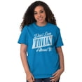 thumbnail image 4 of Dont Even Think About It Attitude Women's Graphic T Shirt Tees Brisco Brands M, 4 of 6