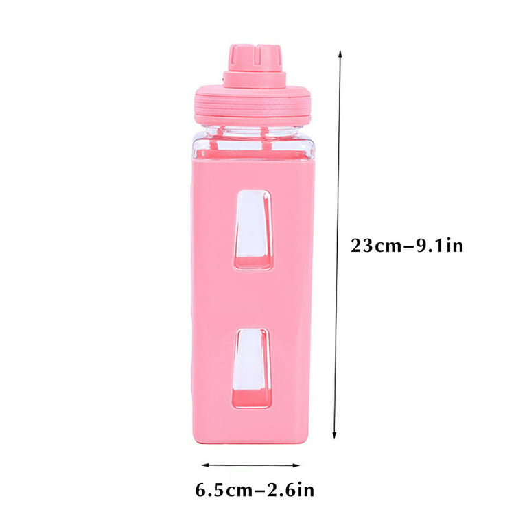 AURIGATE Water Bottle for Womens Teens with Straw Children Sized Leak Proof  BPA Free Tritan Drinking Bottles for Boys Girls School Students, Cute