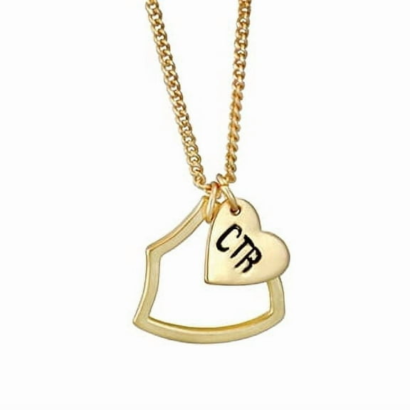 CTR Shield w/Heart Necklace