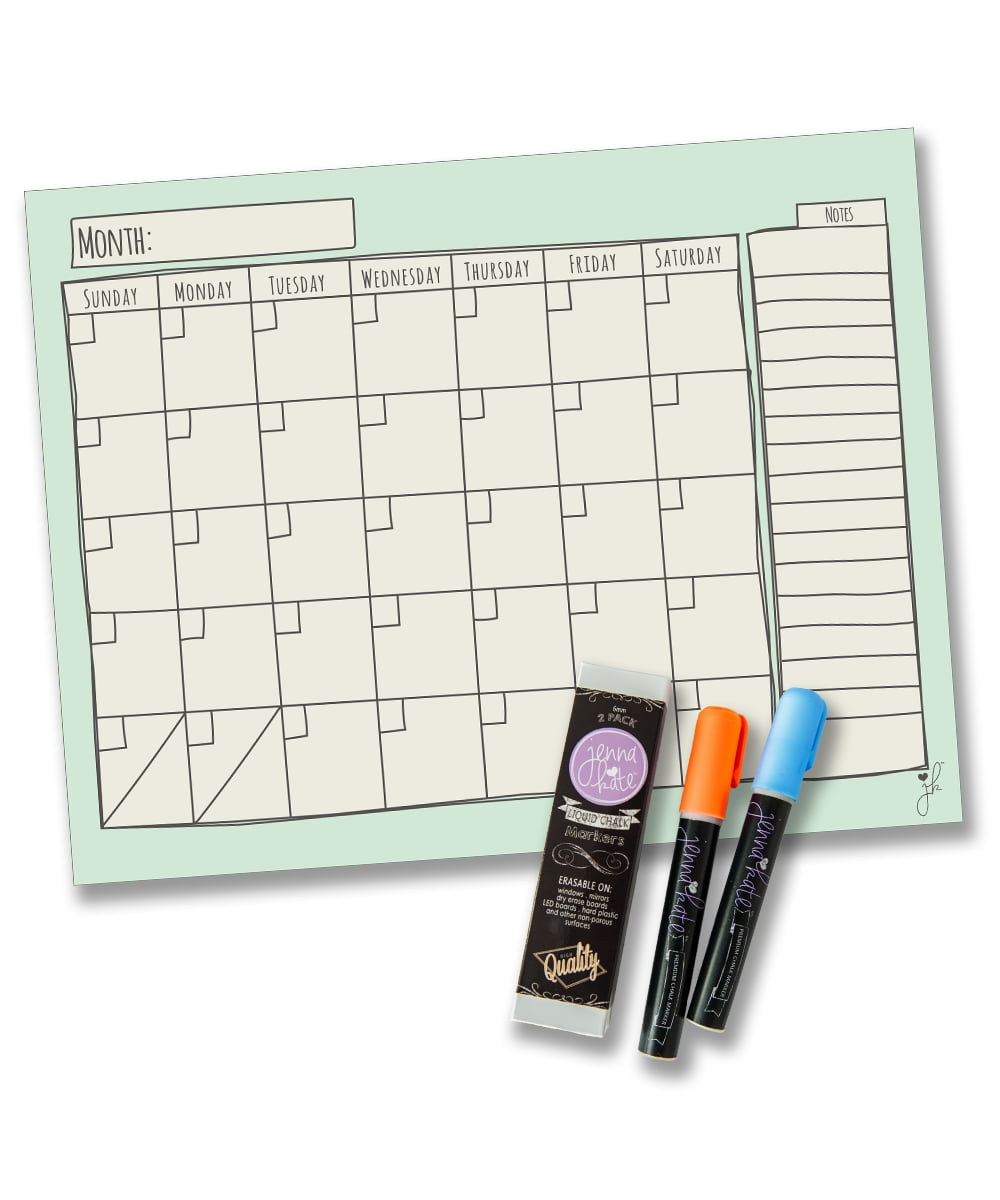 Dry Erase Calendar For Fridge Printable Calendar 2023