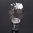 thumbnail image 2 of Rotary Spinning Tealight Candle Metal Tea Light Holder Carousel Home Decoration, 2 of 8