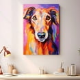 thumbnail image 2 of Scottish Deerhound Dog Gift - Art Bedroom - Graffiti Dog Wall Art For Living Room Large Size Modern Home Wall Decor Abstract Canvas Wall Art Ready to Hang Size 11''x17'', 24''x36'', 2 of 4