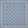 thumbnail image 1 of Safavieh Courtyard Blue Indoor Outdoor Rug - Square 7'10", 1 of 5