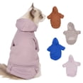 thumbnail image 5 of vnanda Hooded Pet Sweatshirt Cozy Pet Hoodie with Pockets Soft Warm Two-leg Design for Dogs Cats Hooded Sweatshirt for Comfortable Stylish Pets Pet for Dogs, 5 of 8