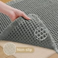 thumbnail image 2 of Subrtex Waffle Weave Bathroom Rug, Non Slips Bath Mat, Absorbent Bathmat Bath Rug for Bathroom (24"x60", Gray), 2 of 7