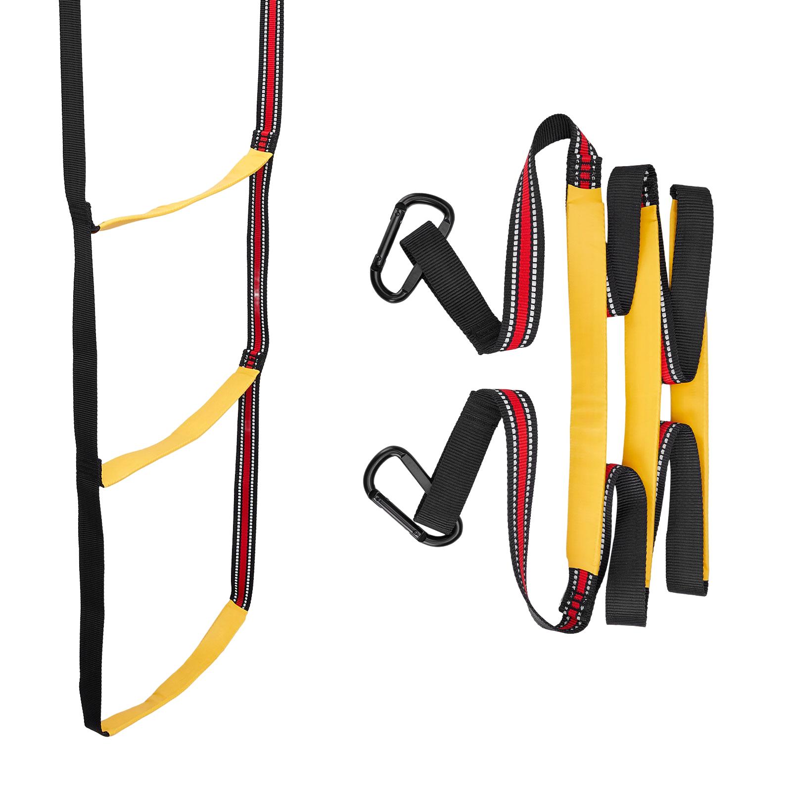 Boat Rope Ladder 3 Step Swim Rope Ladder For Boats Portable Boat