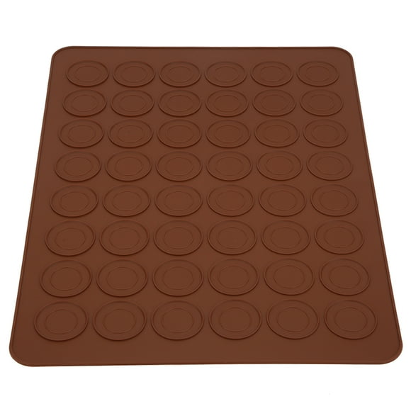 Fdit Macaron Pad,48 Holes Silicone Macaron Cake Pad Baking Tray Oven Non-Stick Mat Tools Diy Kitchen Accessory,Silicone Macarons Mat