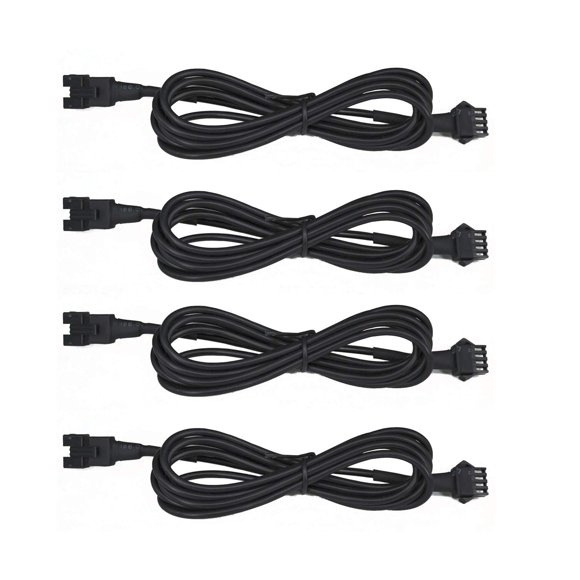 Juego de cables de extensión NBWDY RGB LED 150 cm, 4 unidades